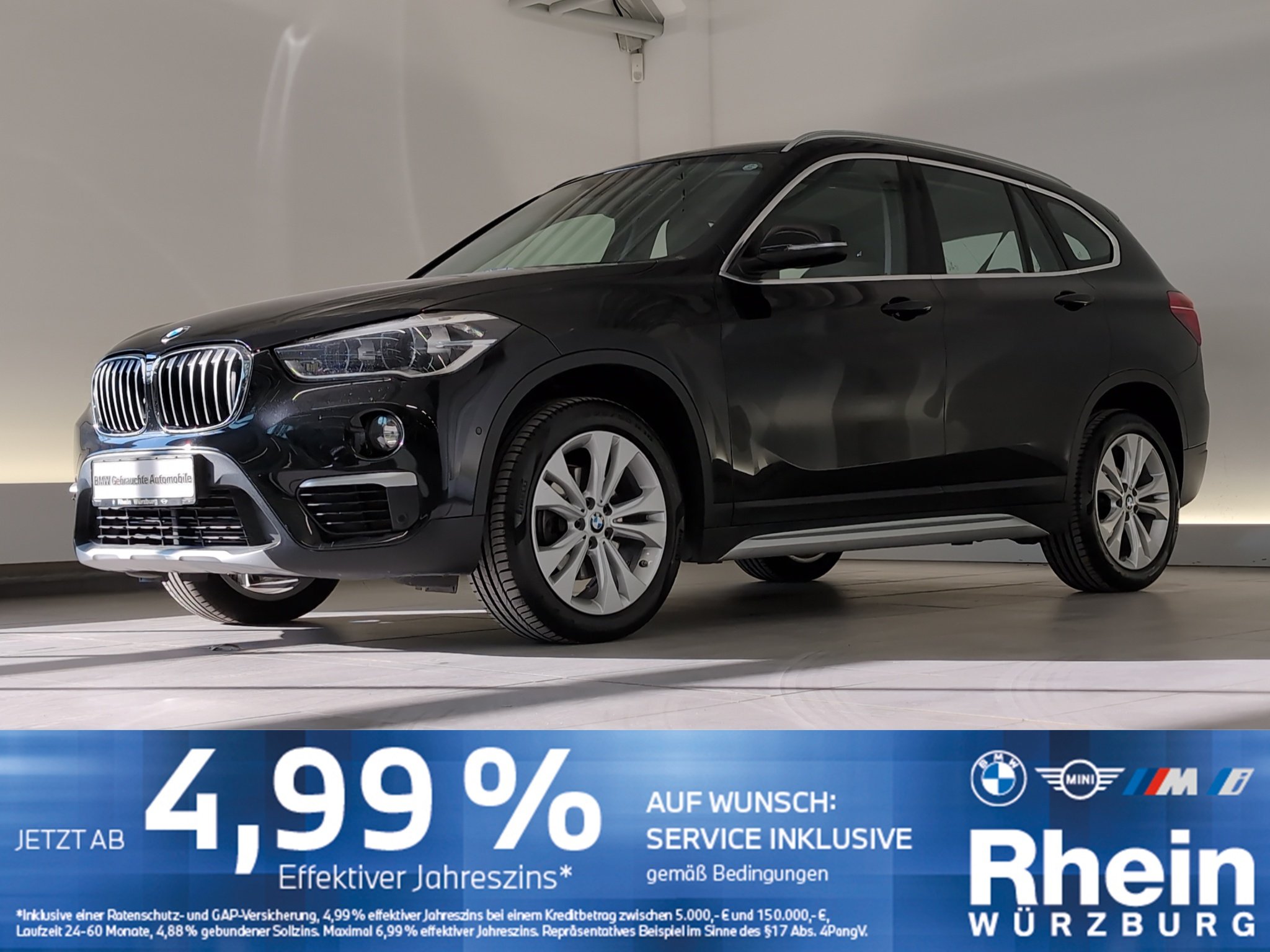 BMW X1 sDrive18i xLine Navi/LED/PDCvo+hi/Sitzhz