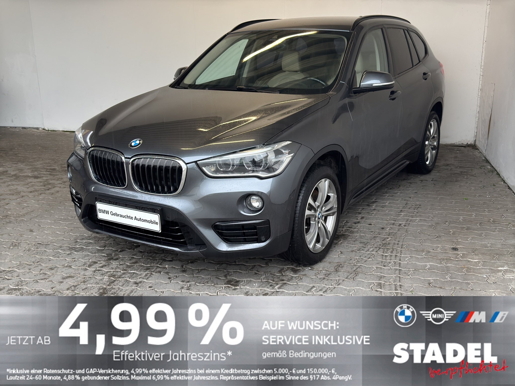 BMW X1 xDrive20dA Sport Line LED.Navi.AHK.Rükamera