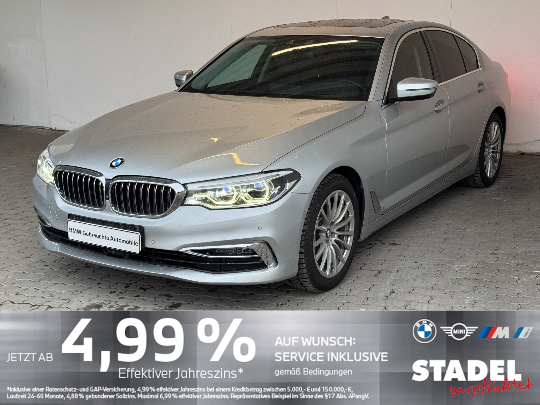 BMW 520dA Lim. Luxury Line Navi.LED.Leder.SD.AHK.ACC