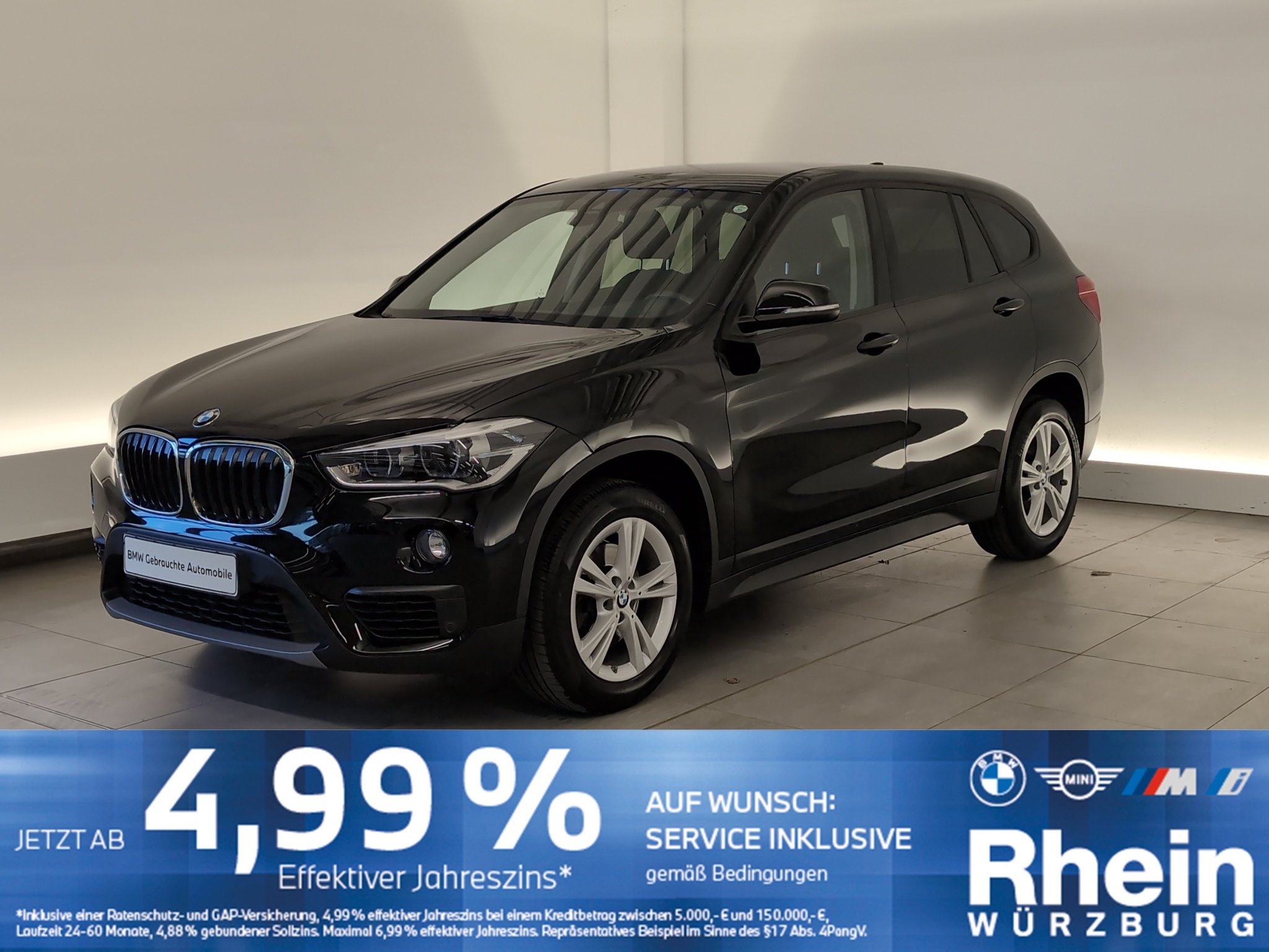 BMW X1 sDrive 18i LED/SHZ/PDC vo+hi