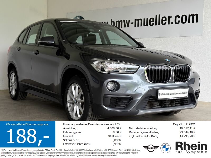 BMW X1 sDrive20i DKG AHK/NAVI/PDC/TEMPO/SH/H-Klappe