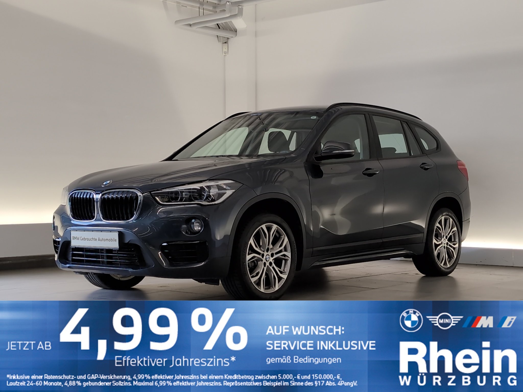 BMW X1 sDrive18d Sport Line PDC/LED/Lordose
