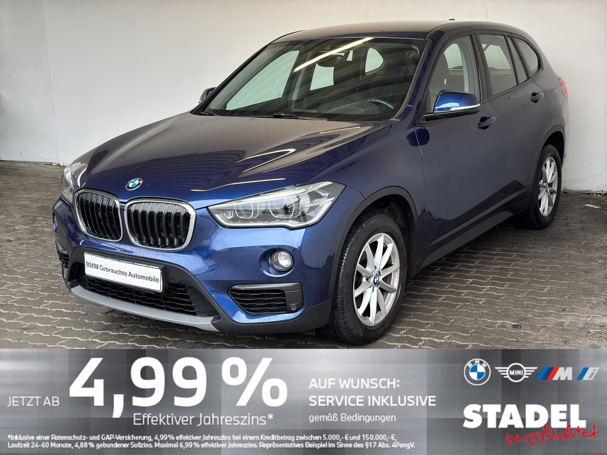 BMW X1 xDrive18dA Advantage Navi.LED.Leder.PDChinten