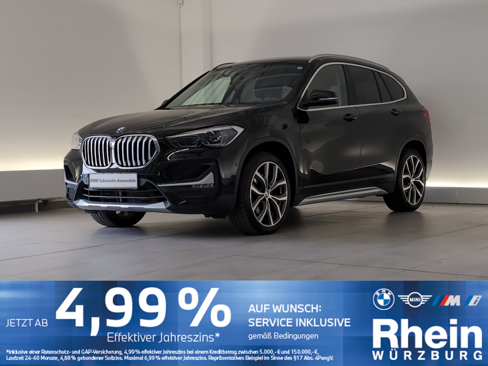 BMW X1 xDrive25d xLine Navi/LED/AHK/SHZ/PDCvo+hi