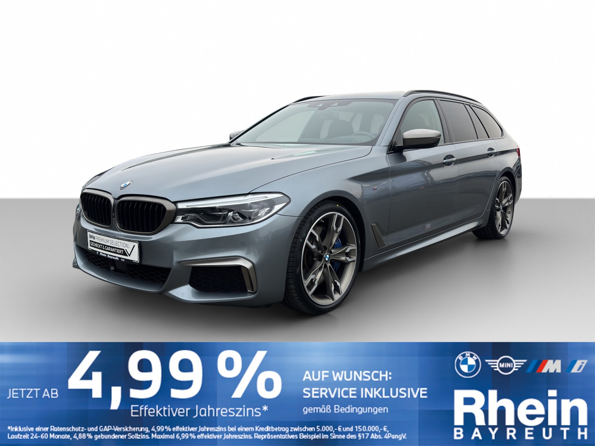 BMW M550d xDrive Touring Navi AdapLED HUD ACC Hifi