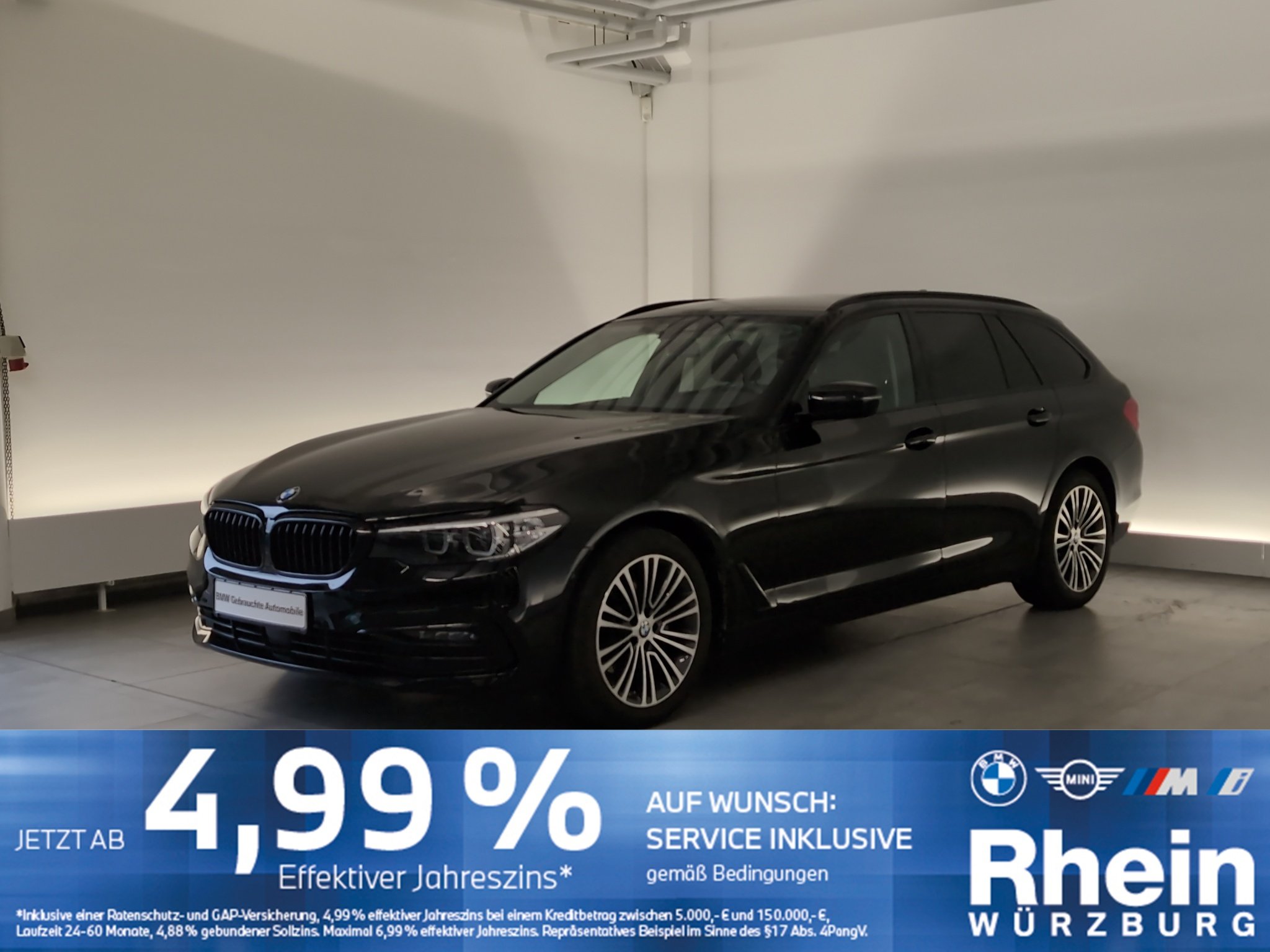 BMW 520d xDrive Touring Sport Line AHK/SHZ/Lordose
