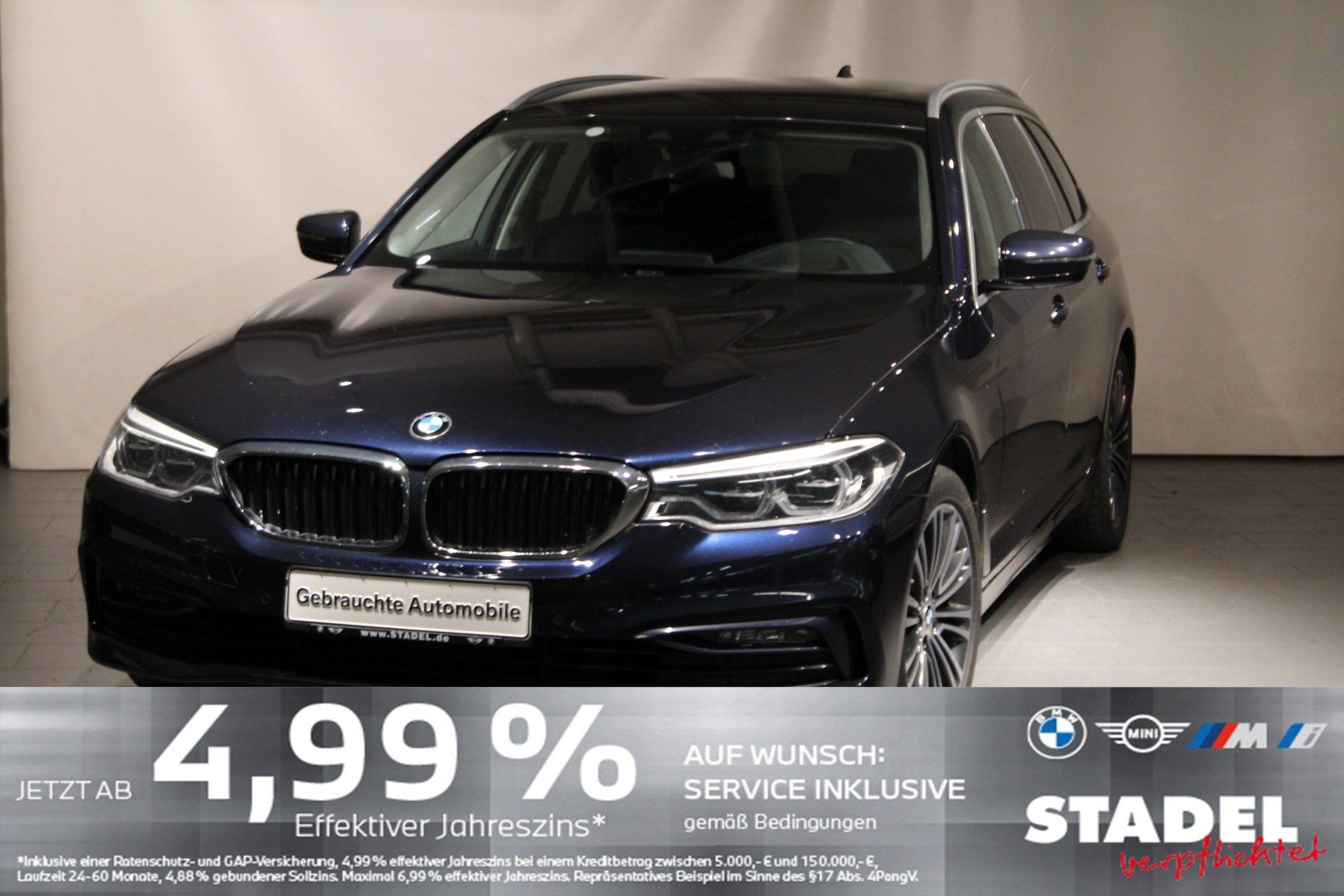 BMW 530iA Tour. Sport Line Navi.LED.HuD.DriveAs.PaAs