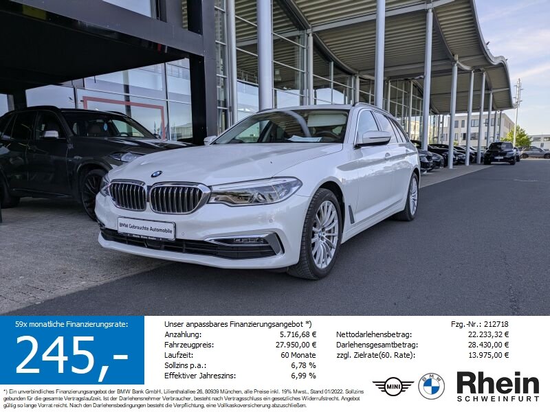 BMW 530i Tour. Luxury Line Glasdach.Driv.Ass.Plus