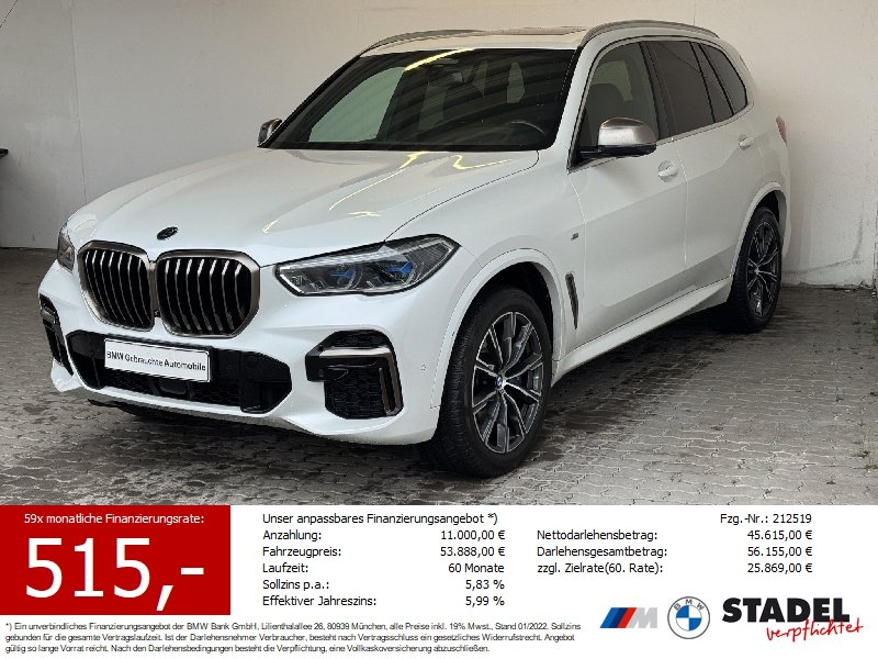 BMW X5 M50i Navi.Laser.Standhz.Gestik.360.AHK.Pano