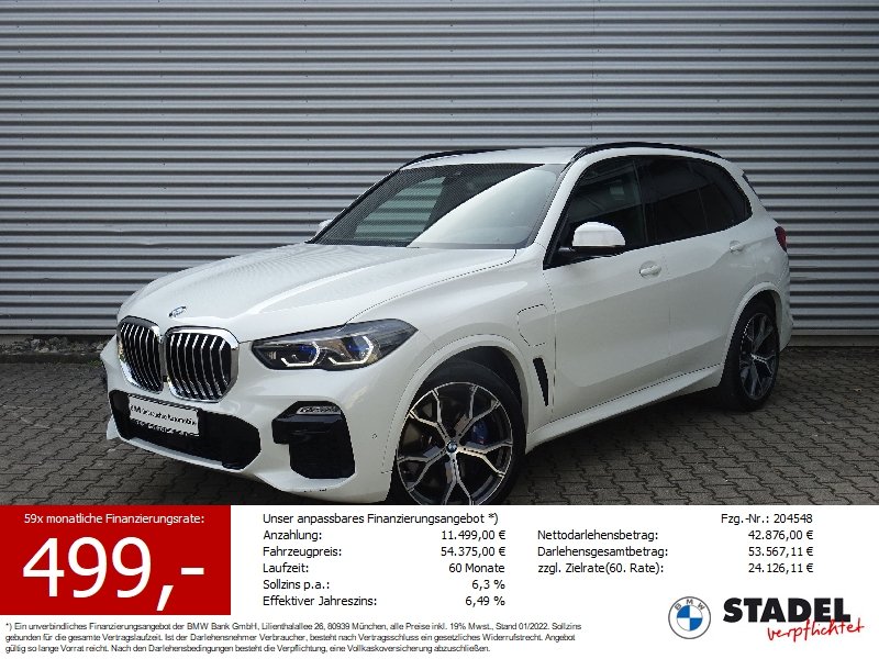 BMW X5 xDrive45e M Sport Laser ACC HuD Luftfederung