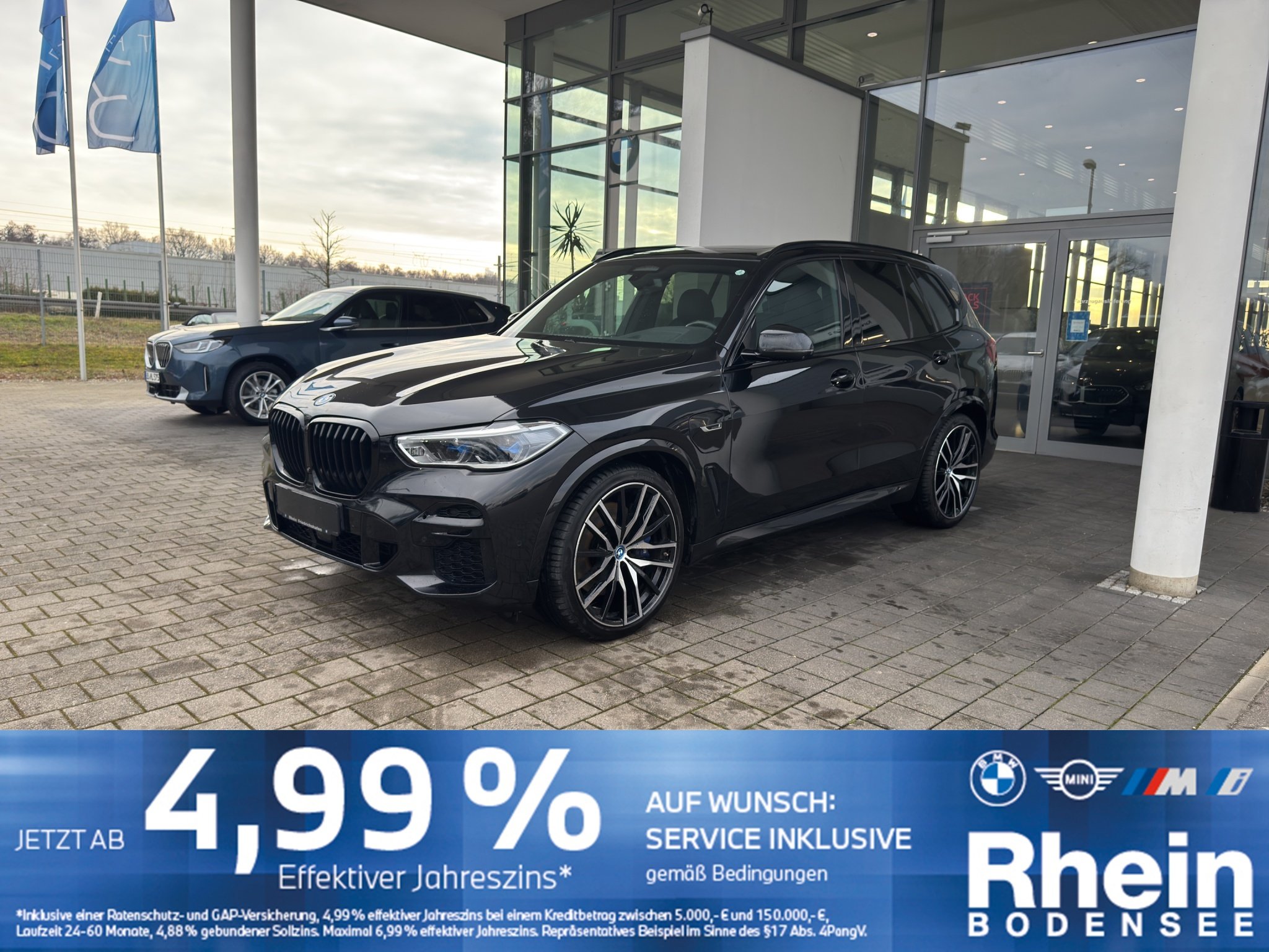 BMW X5 xDrive45e M Sport AHK ACC HUD H&K Pano Laser