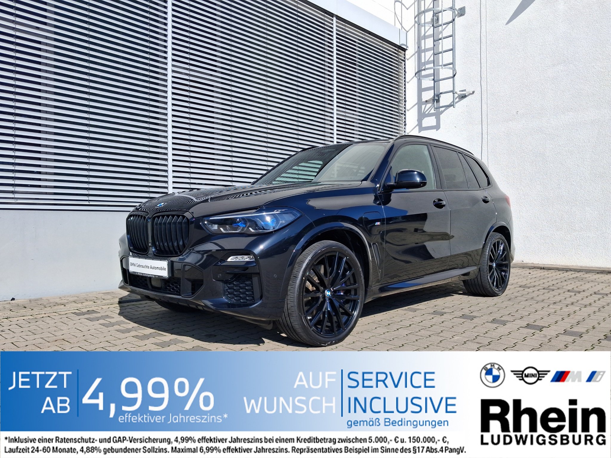 BMW X5 xDr45e M Sportpaket Laser Navi B&W ParkAs+
