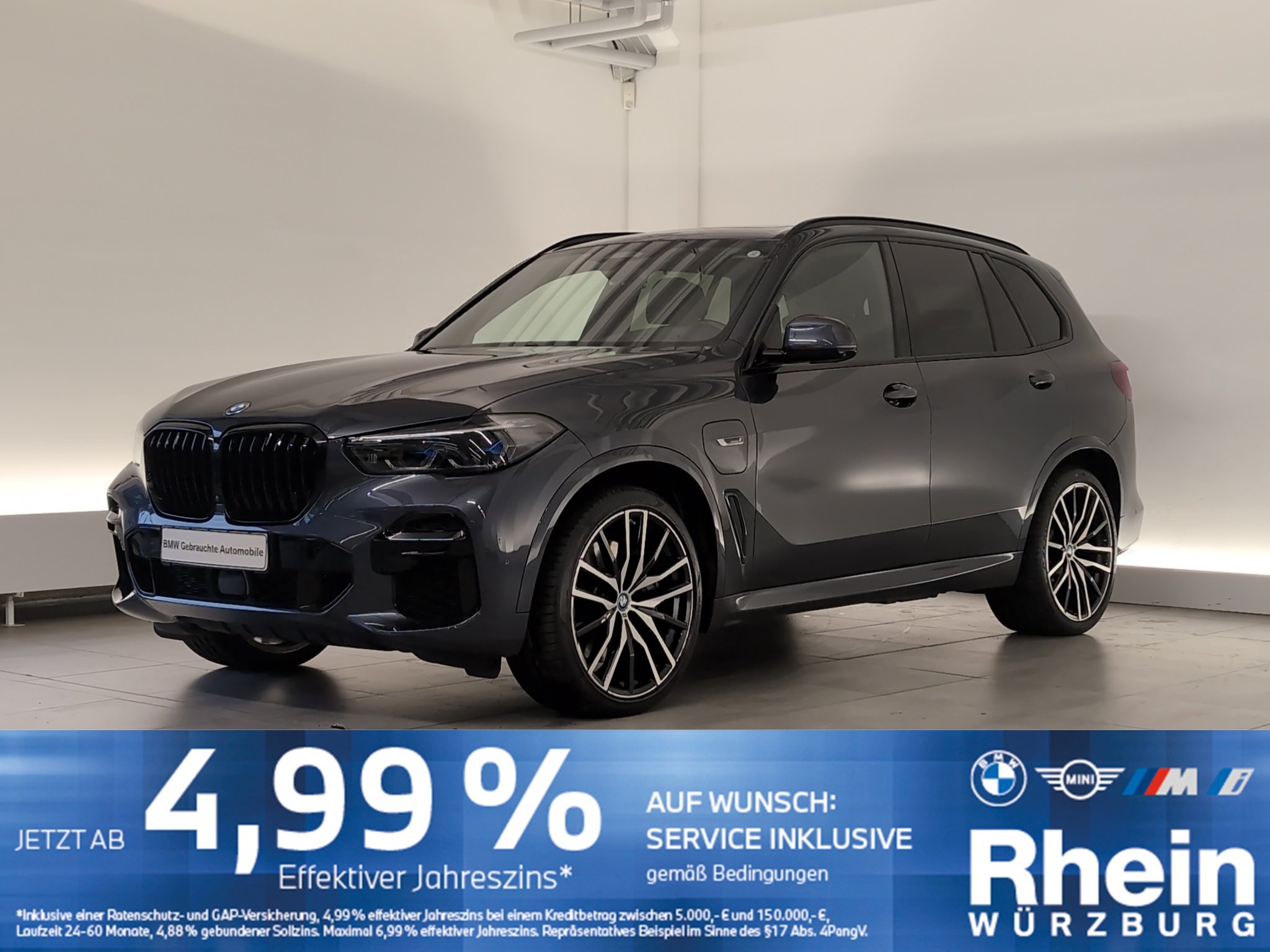 BMW X5 xDrive45e M Sportpaket HeadUp/Laser/H&K/DAB