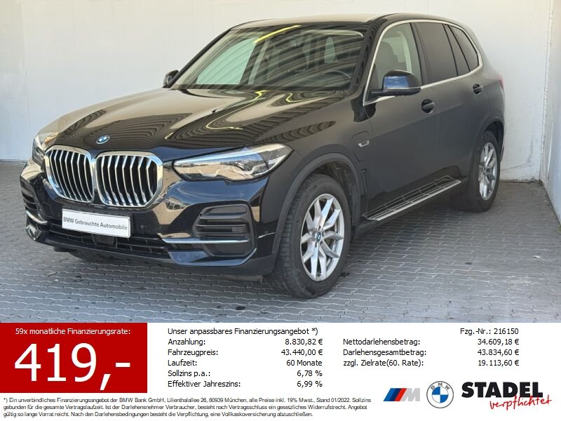 BMW X5 xDrive45e Navi.LED.2-Achs Luftfeder.AHK.RFK