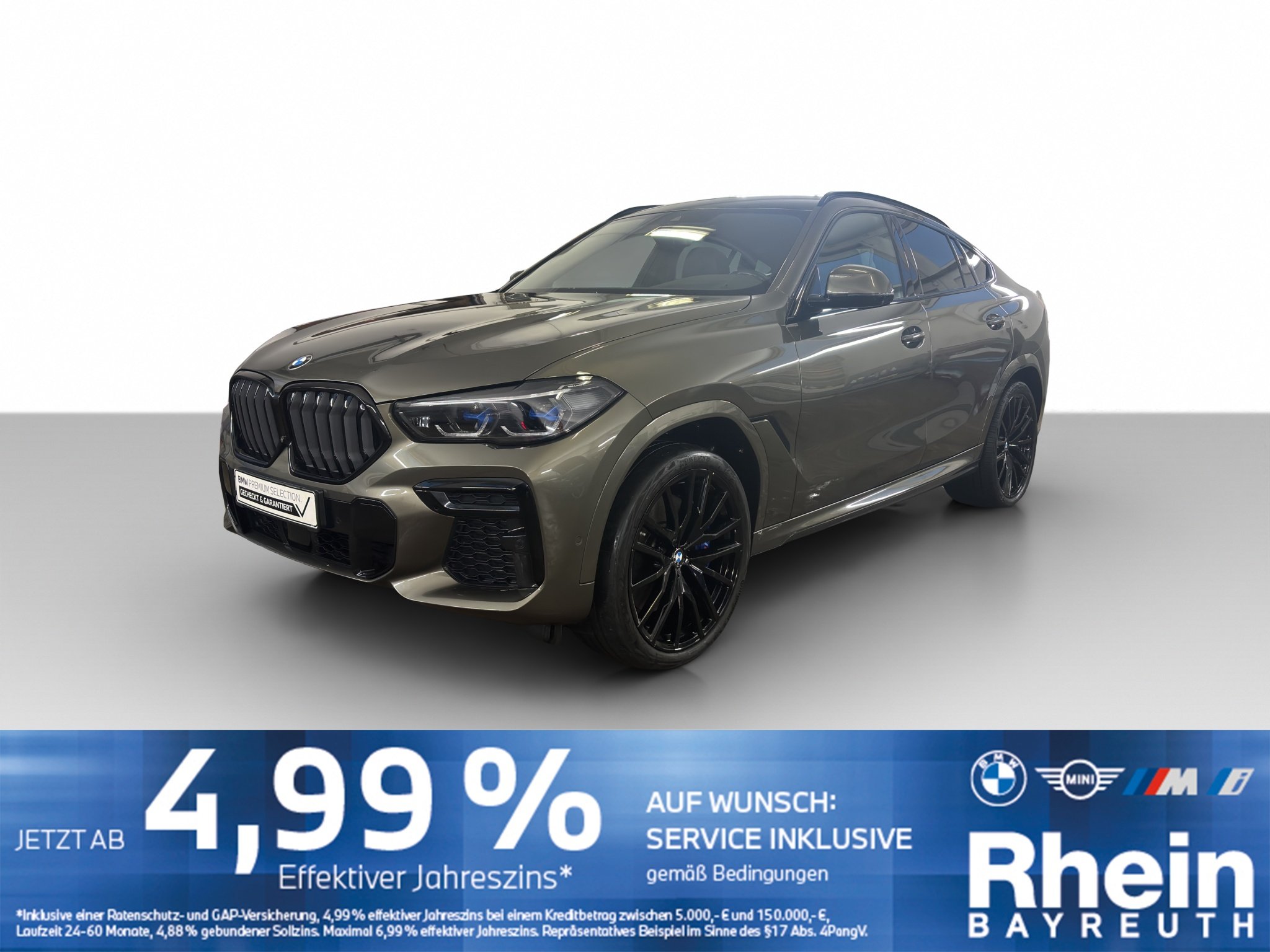 BMW X6 xDrive40d M Sport Navi Laser HUD AHK GSD Hifi