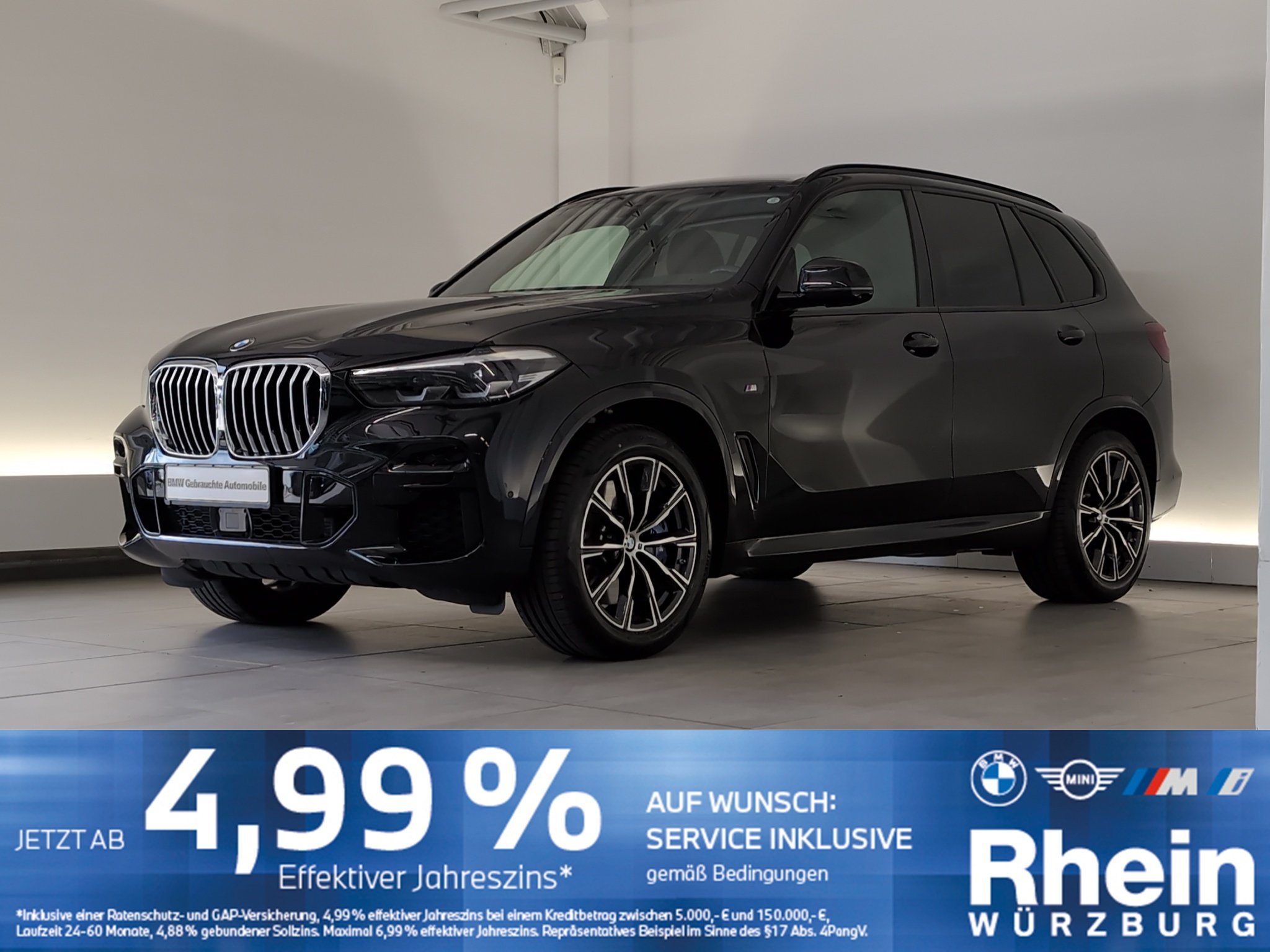 BMW X5 xDrive40d M Sport Navi/AHK/360/SHZ/DAB