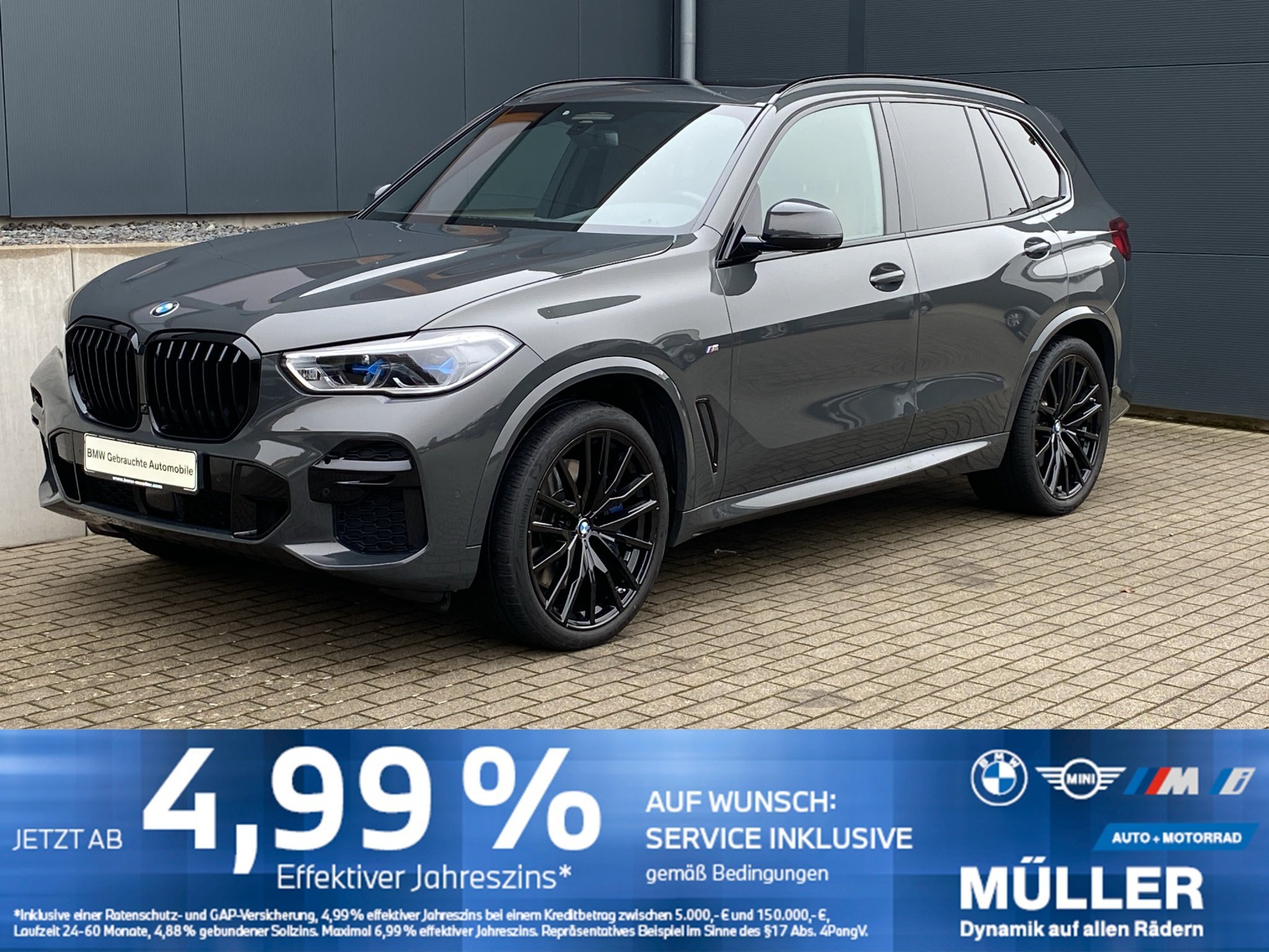 BMW X5 xDrive40d SAG M Sport AHK/LUFT/MASS/B&W/PanSk