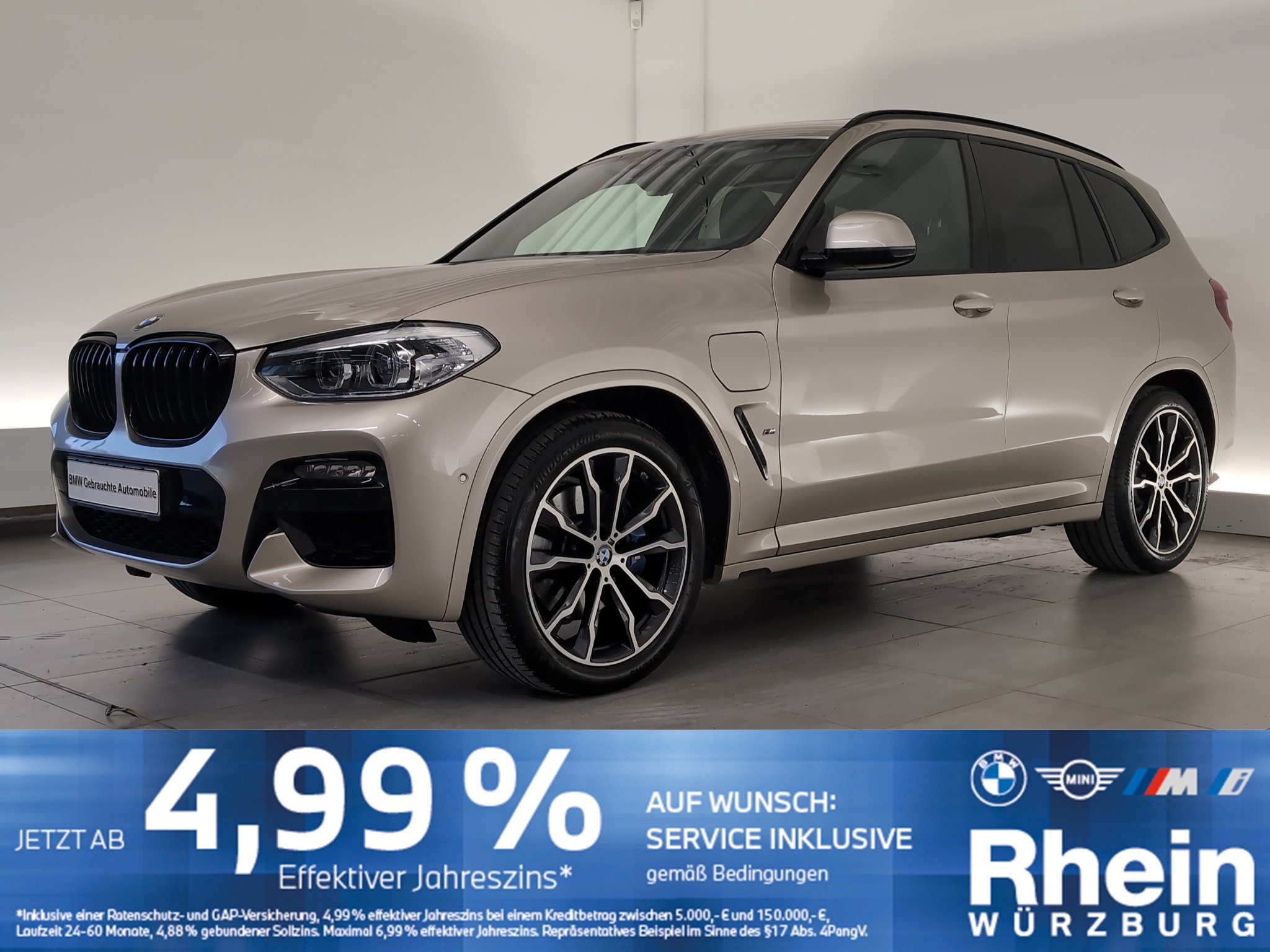 BMW X3 xDrive30e M Sport Navi/LED/AHK/Pano/HiFi/WLAN