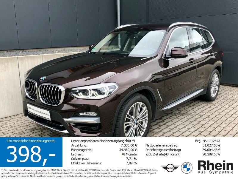 BMW X3 XDrive25d Luxury AHK/AKUSTIK/HUD/LED+/AMBI/SH