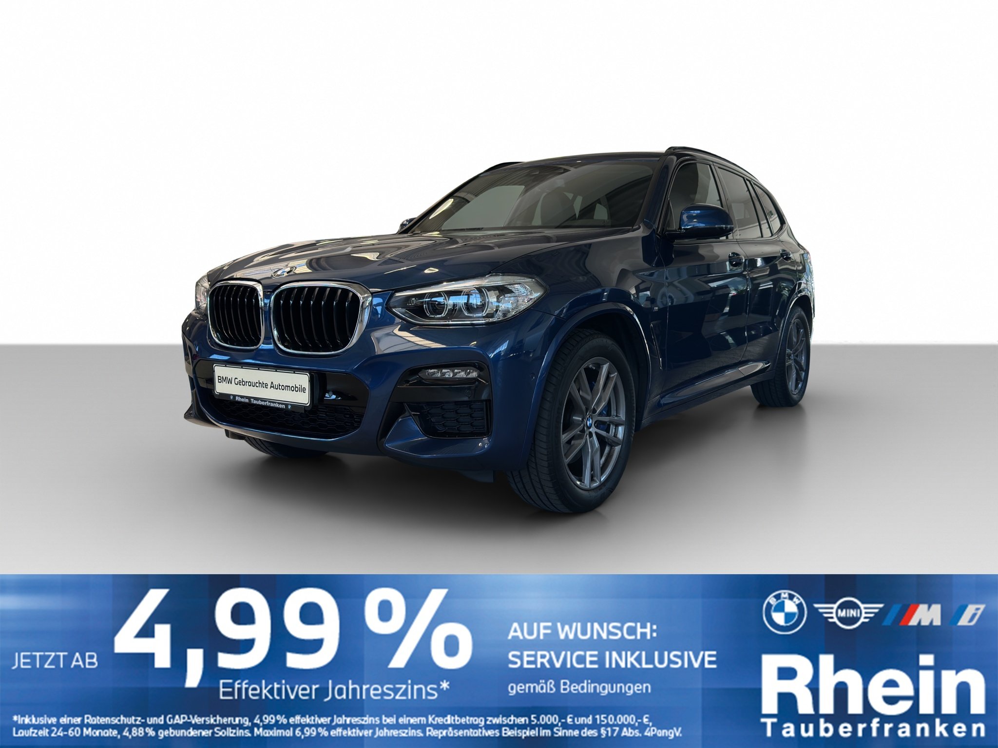 BMW X3 xDrive30i M Sport LED Leder Harman Parkassist