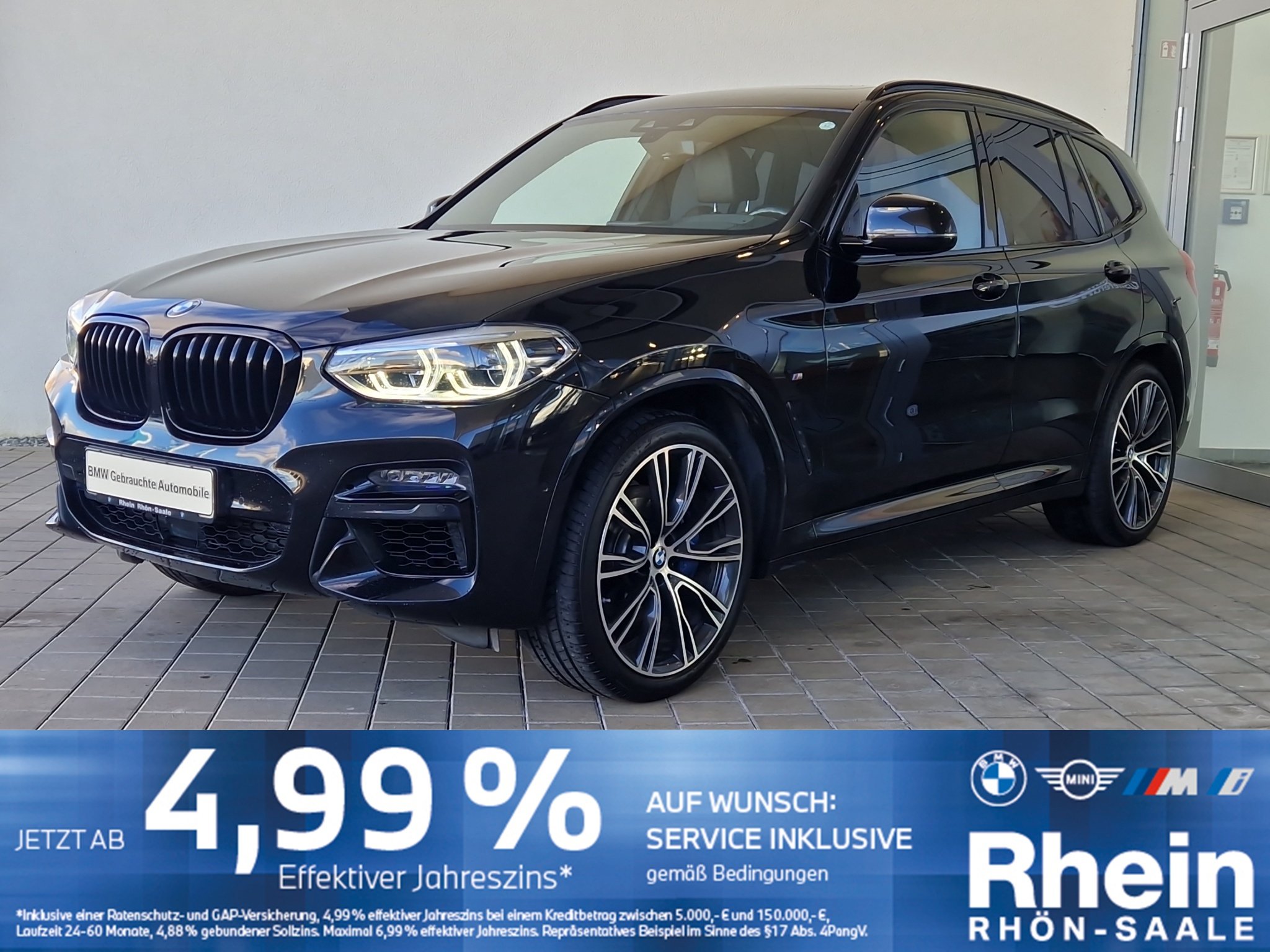 BMW X3 M40d HUD.LED.Tempomat.Hifi.AHK.PANO.Komfort.