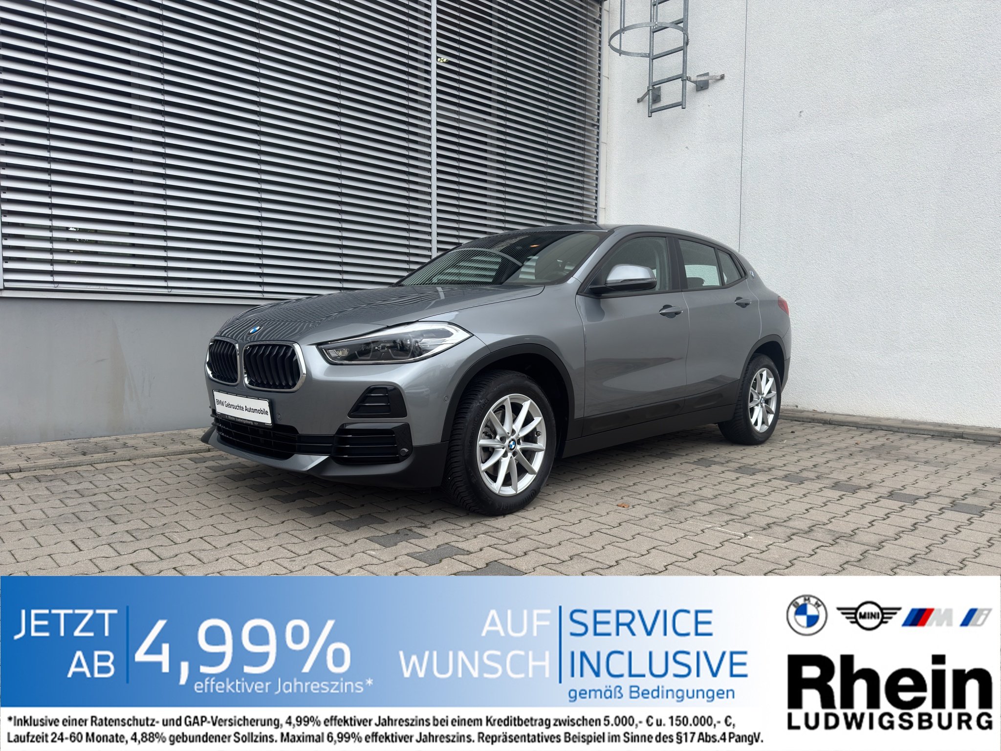 BMW X2 sDrive18i LED Navi PDCv/H SHZ