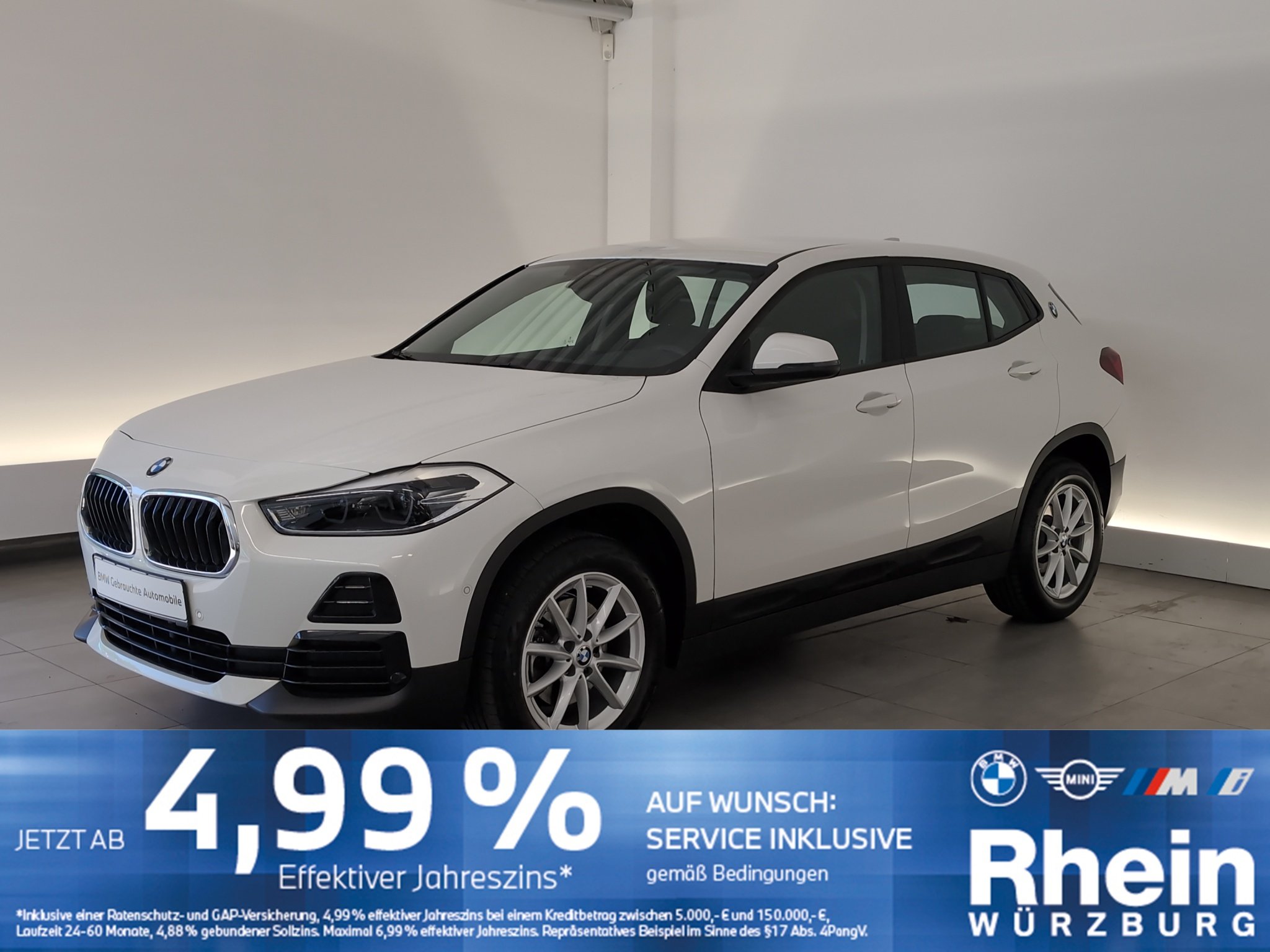 BMW X2 sDrive18i LED/AHK/PDC vo+hi/Sport-Lr/DAB