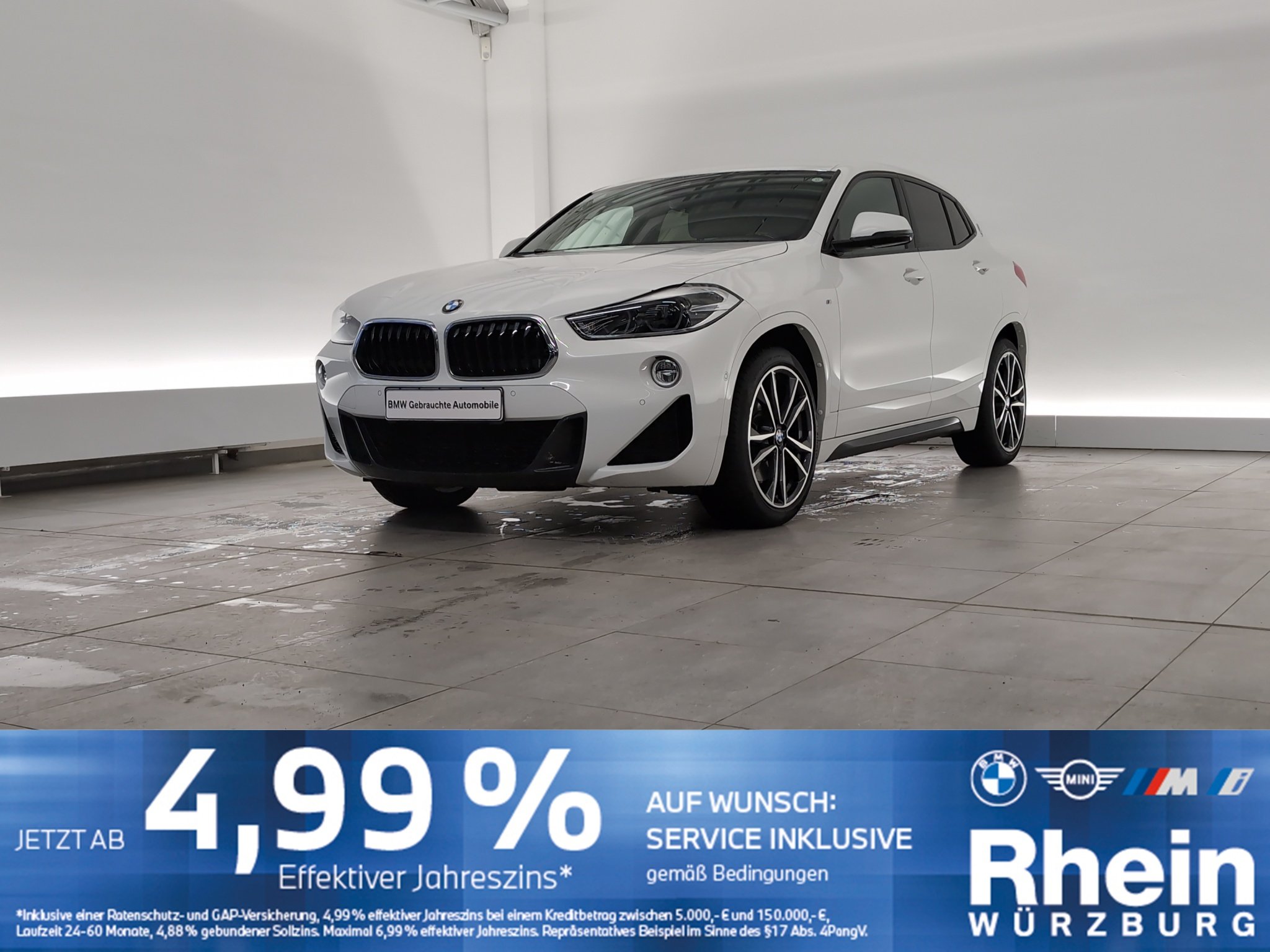 BMW X2 xDrive20i M Sport Navi/LED/AHK/RFK/HuD
