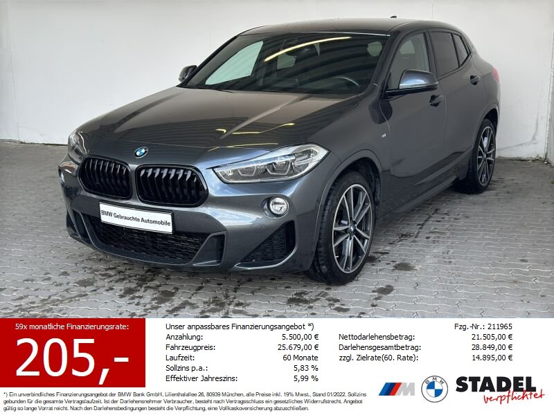 BMW X2 xDrive20i M Sport Navi+.LED.ACC.HuD.RFK.Apple