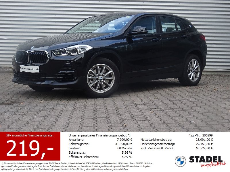 BMW X2 xDrive20i Advantage LED Navi HiFi Kamera SH