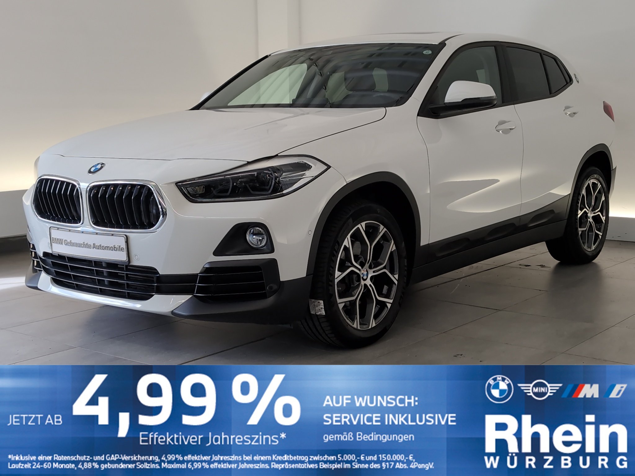 BMW X2 sDrive18d Advantage HeadUp/Pano/LKH/Lordose