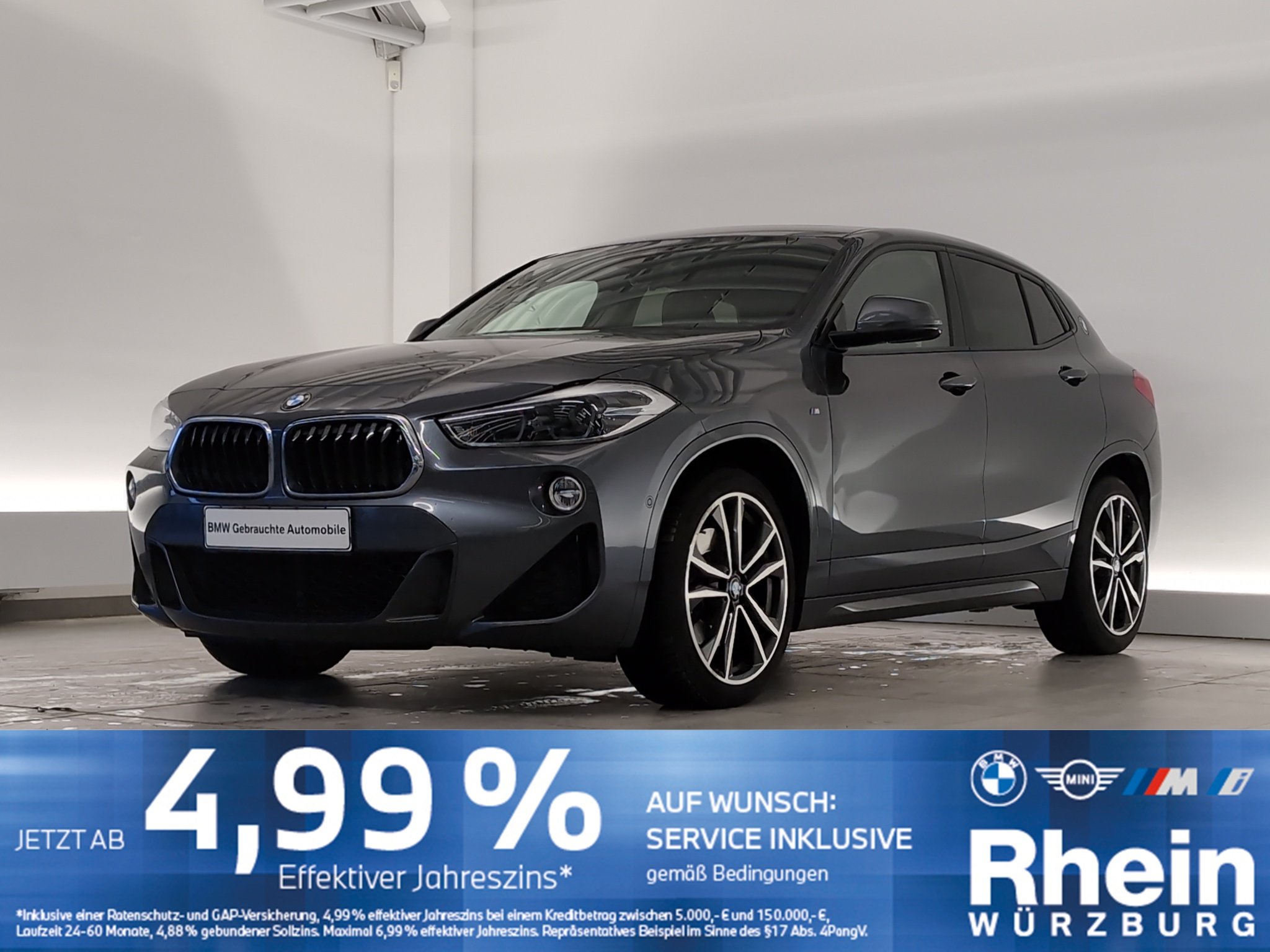BMW X2 xDrive20d M Sport Navi/LED/RFK/Pano/SHZ
