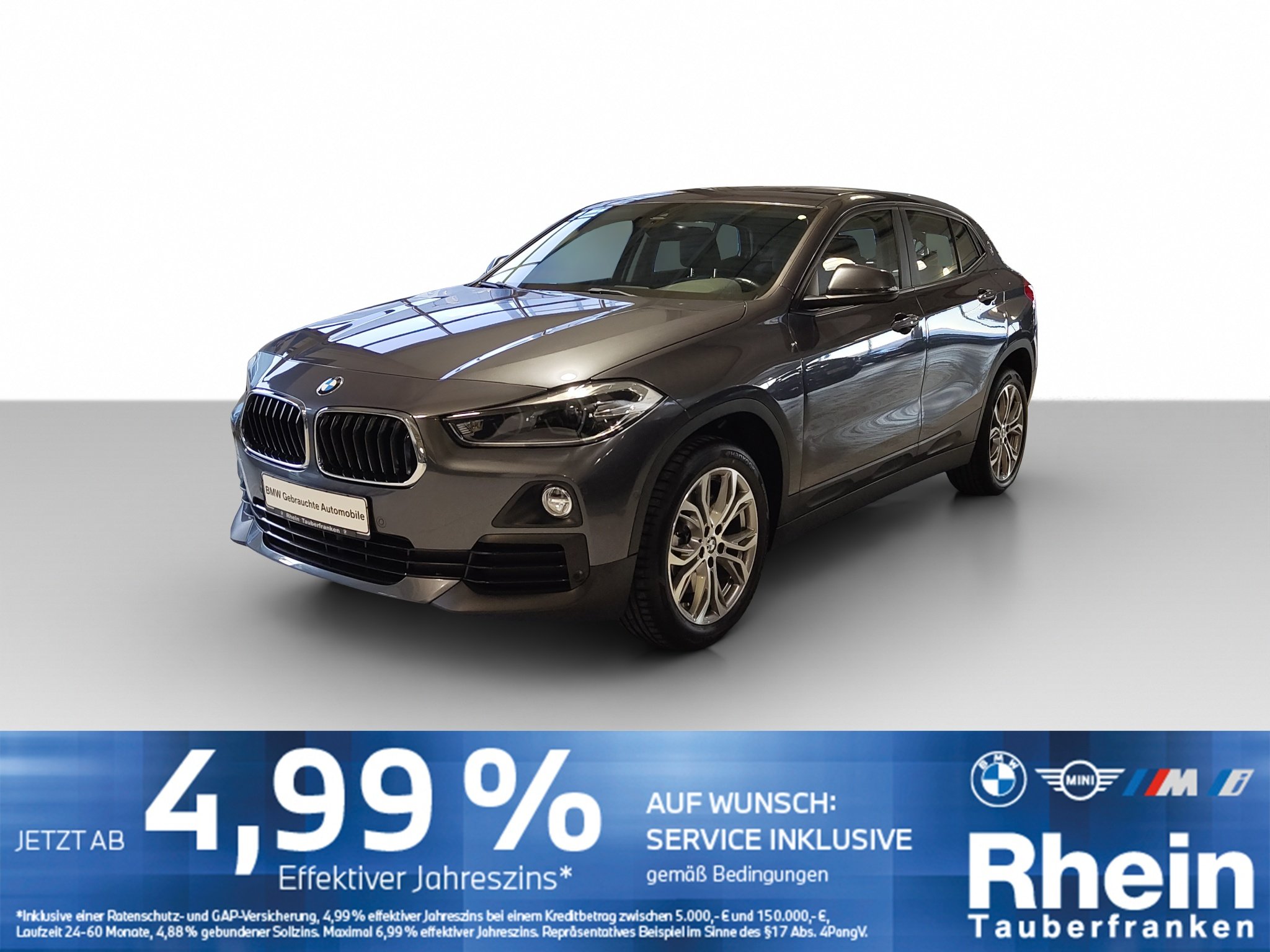BMW X2 xDrive20d Panorama MFL Navi Parkassist SHZ