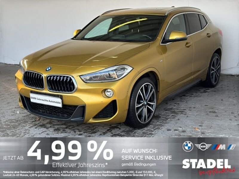 BMW X2 xDrive20d M Sport Navi+.ACC.HuD.AHK.Pano.RFK