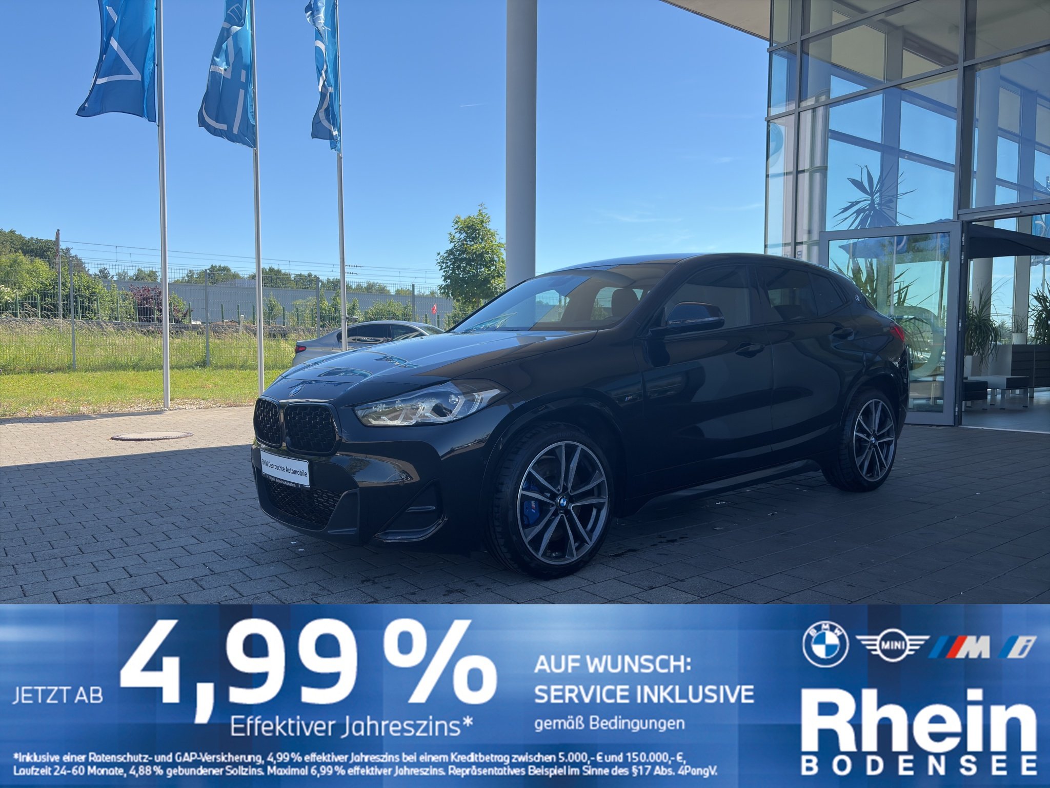 BMW X2 M35i ACC HUD H&K AdLED PDC Navigation Plus