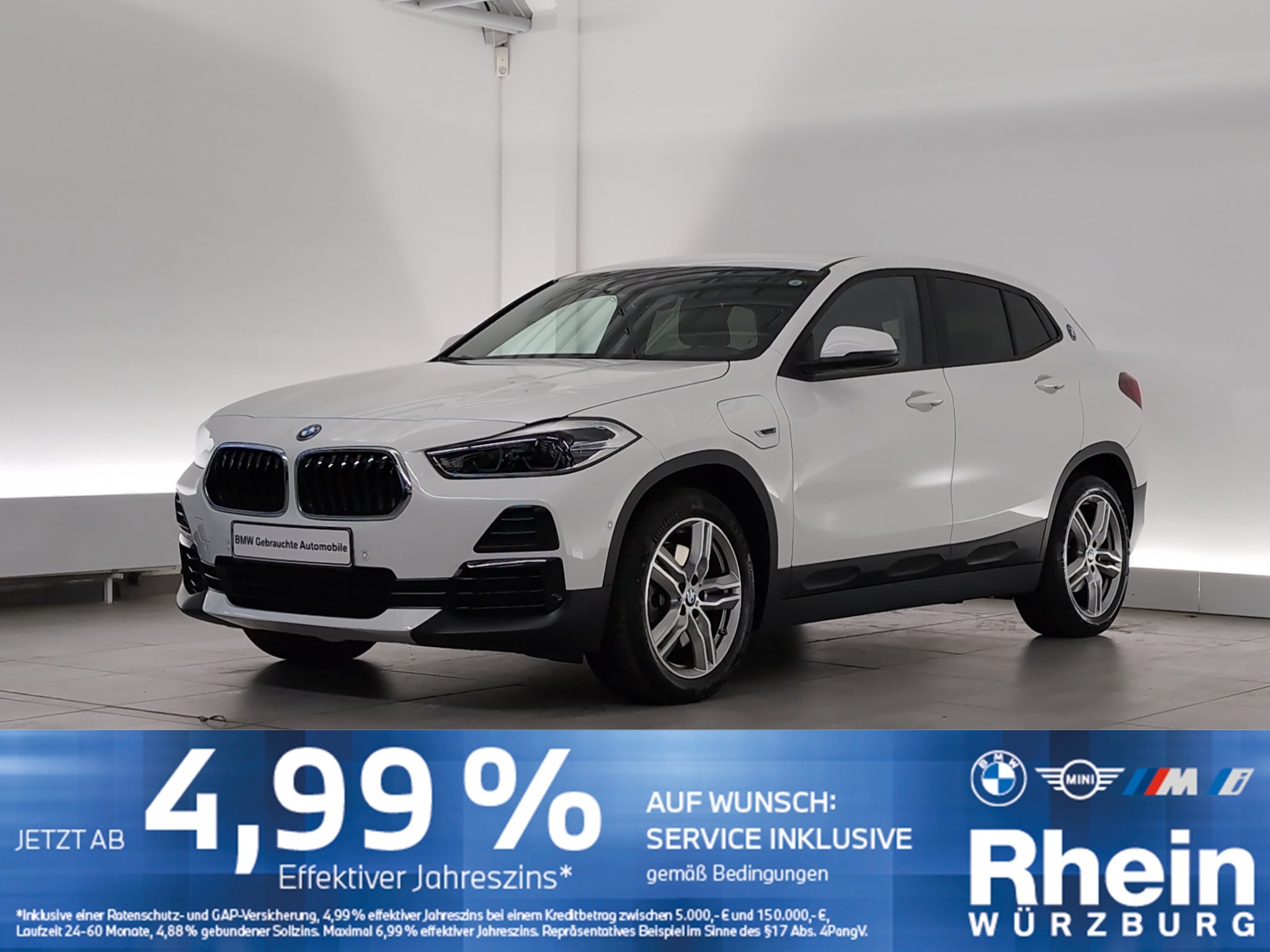BMW X2 xDrive25e Advantage Navi/LED/SportLR/PDCvo+hi