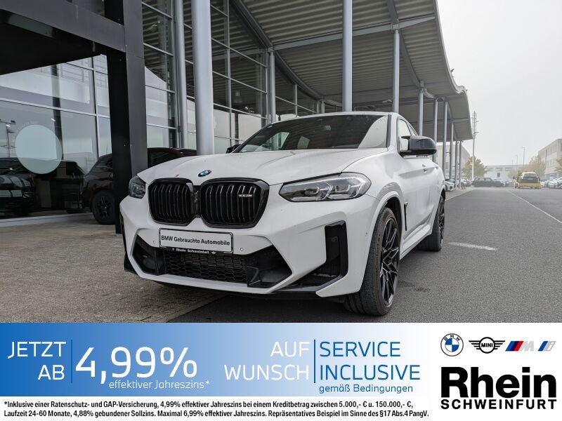 BMW X4 M Competition Glasdach. HeadUp. H&K. Leder.