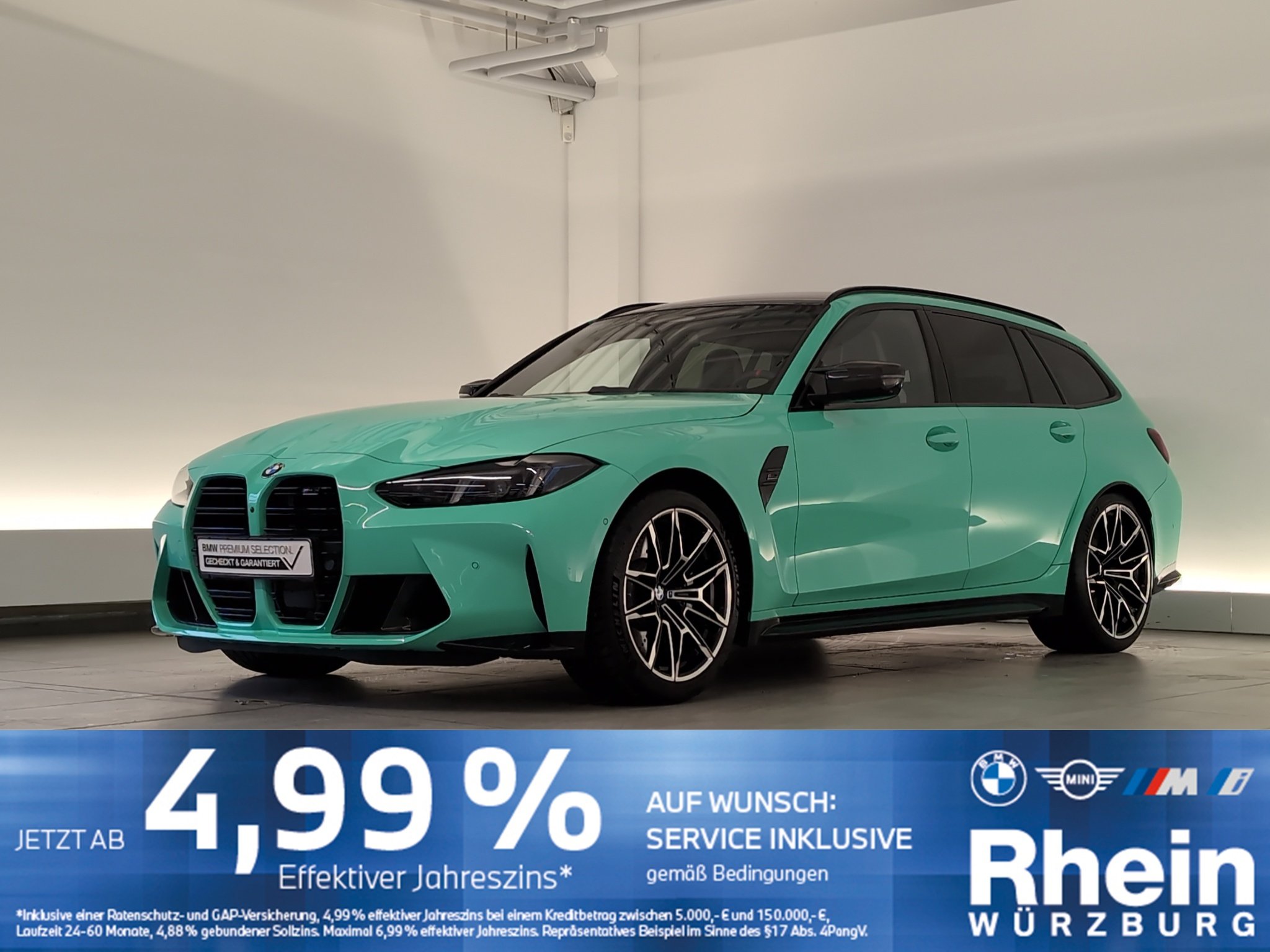 BMW M3 Competition M xDrive Touring Navi/LED/360