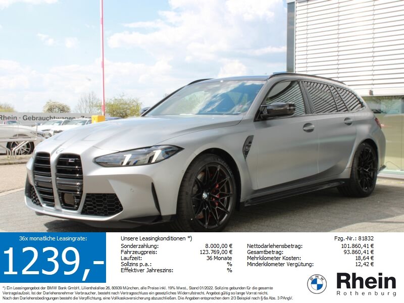 BMW M3 Competition Touring mit M x