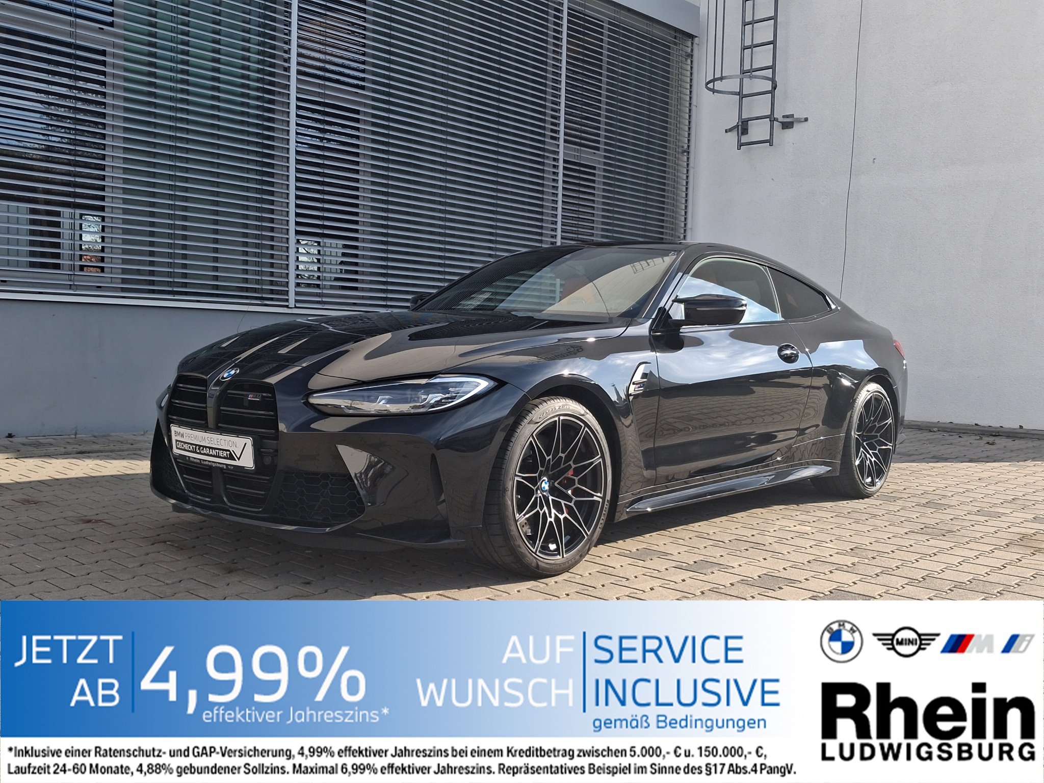 BMW M4 Comp Coup M Sport HarKar PDC Klima GlasDach