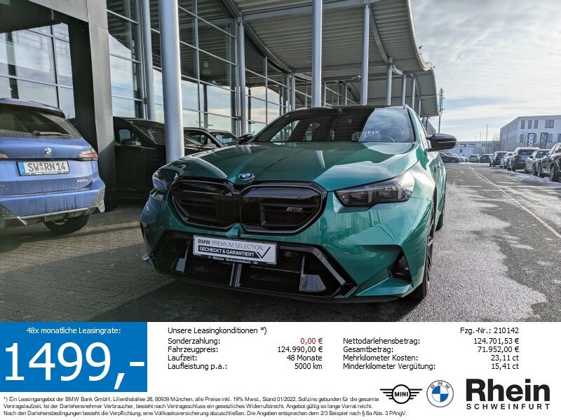 BMW M5 Touring Sitzbel&uuml;ftung. AHK. Park.Ass.Plus