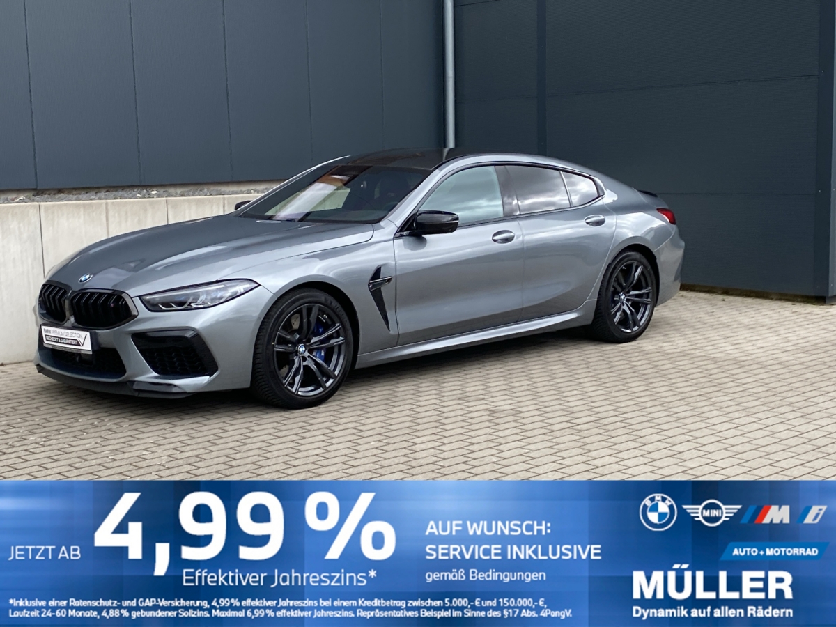 BMW M8 Competition Gran Coup LASER/S-LÜFT/360/SOFT