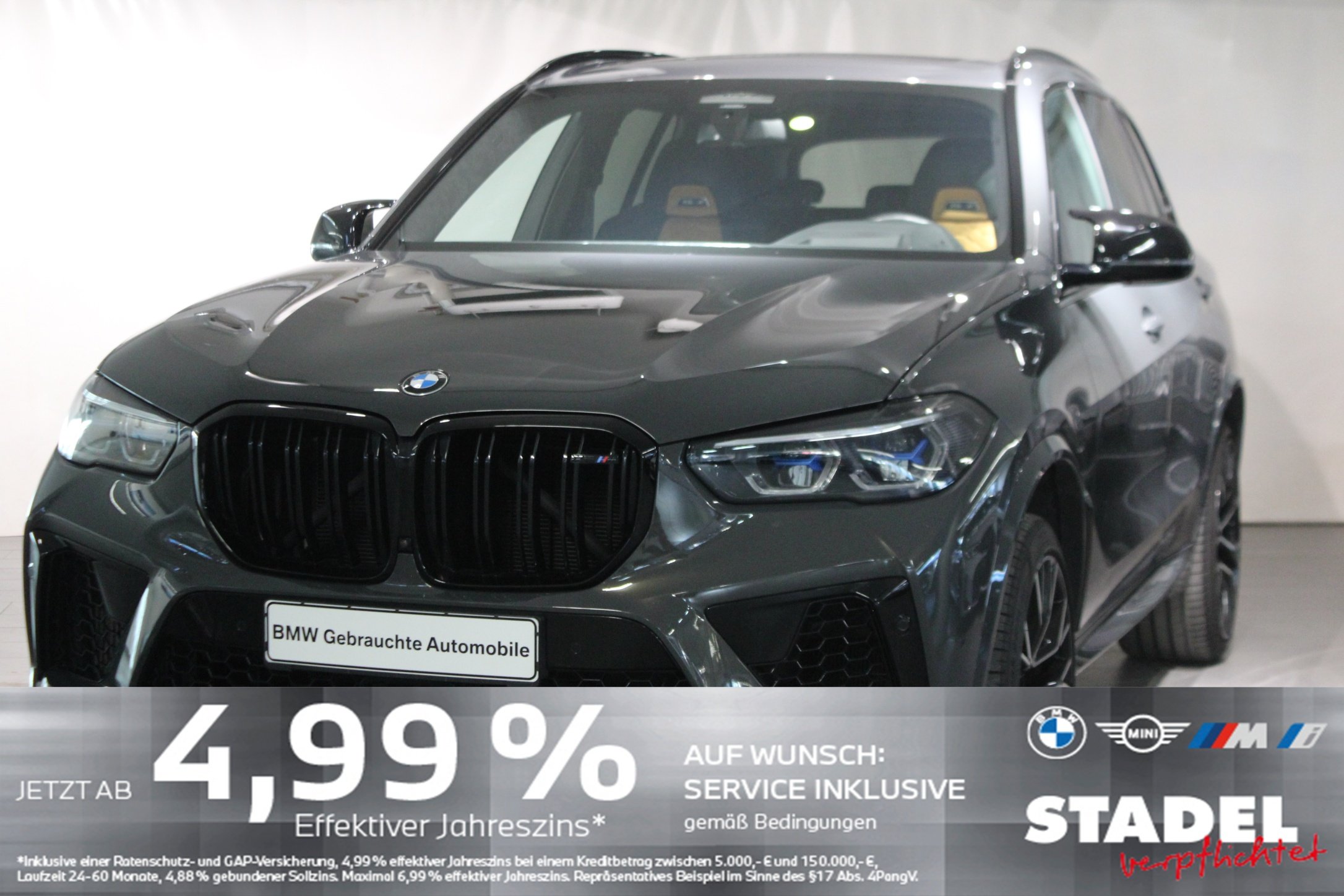 BMW X5 M Navi.Laser.B&W.ACC.360.AHK.Gestik.Pano.4-Z