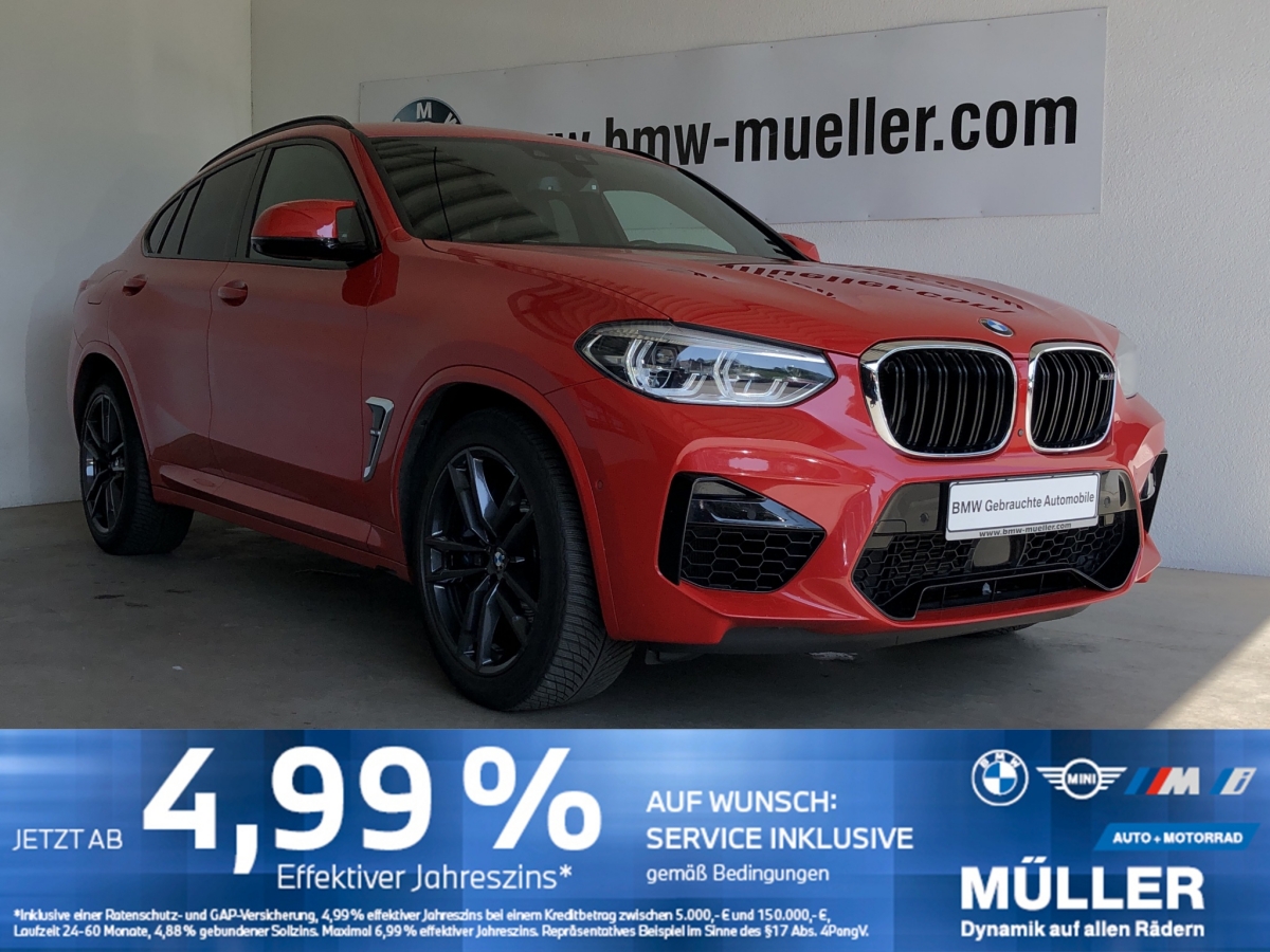 BMW X4 M HUD/360/hk/ACC/LHZ/LED+/DAB/PRIVACY