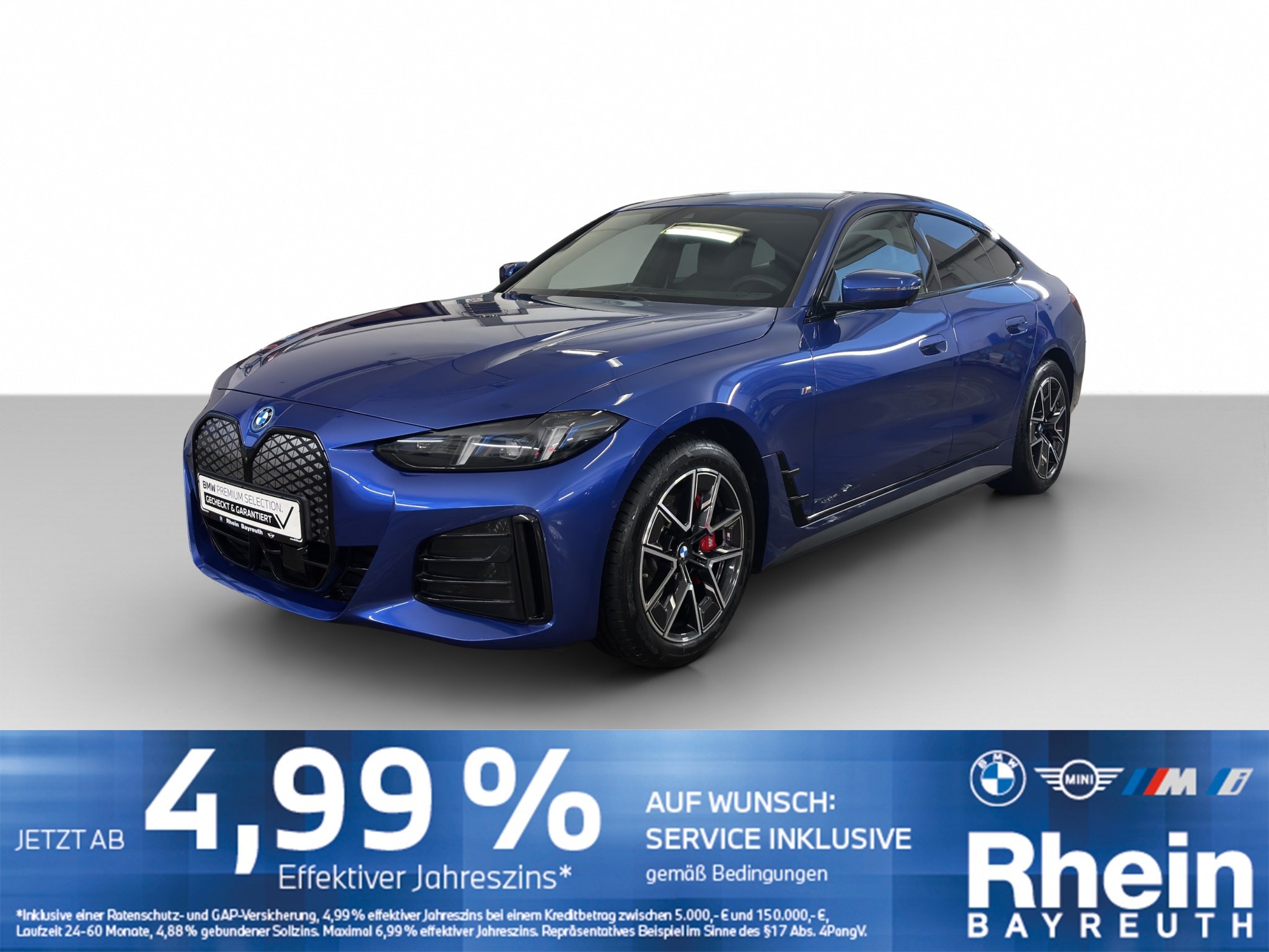 BMW i4 eDrive40 M Sport pro Navi AdapLED AHK Park+