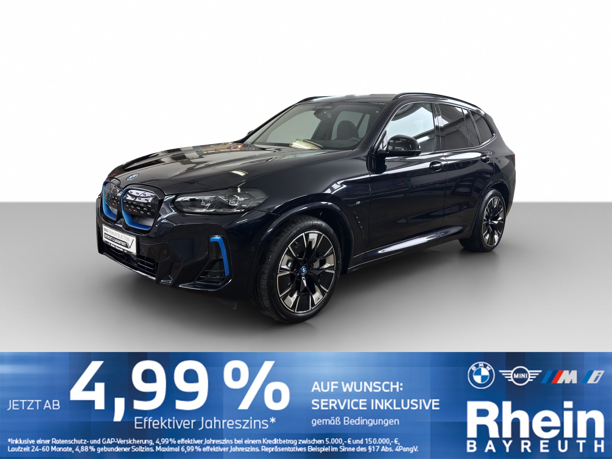 BMW iX3 Impressive Navi AdapLED HUD AHK Hifi Park+