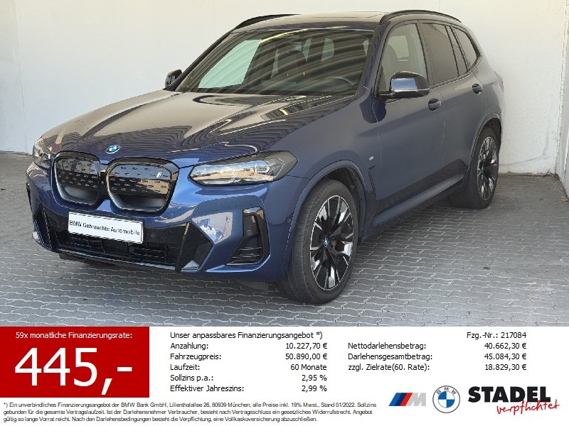 BMW iX3 M Sport Navi.LED.HuD.Gestik.ACC.360.HarmKar