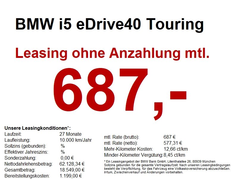 BMW i5 eDrive40 Touring M Sportpaket