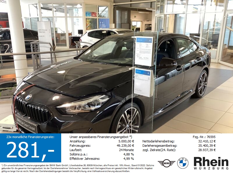 BMW 218i Gran Coup M Sport   Aktionsmodell