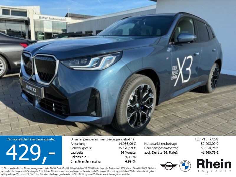 BMW X3 20 xDrive M Sportpaket